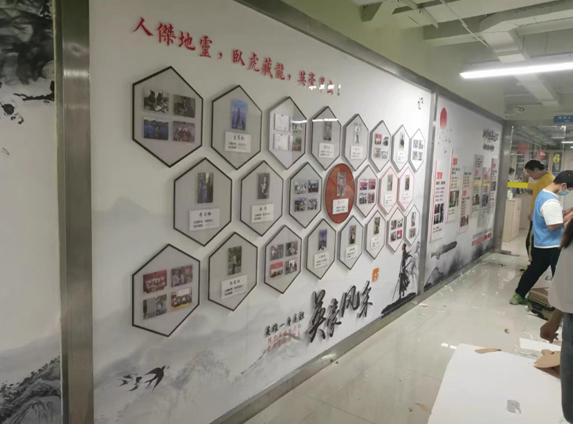要制作一個(gè)便宜的文化墻，可以考慮以下幾個(gè)方法(圖3)
