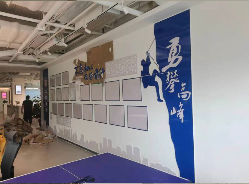 學校走廊過道文化墻怎么設(shè)計制作(圖2)