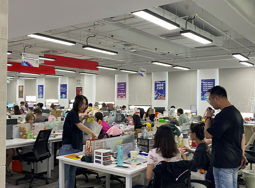 玻璃文化墻，企業(yè)文化墻，電商文化墻制作(圖2)